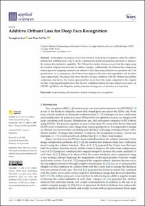 Additive Orthant Loss for Deep Face Recognition