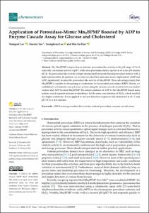Application of Peroxidase-Mimic Mn2BPMP Boosted by ADP to Enzyme Cascade Assay for Glucose and Cholesterol