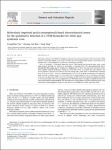 Molecularly imprinted poly(o-aminophenol)-based electrochemical sensor for the quantitative detection of a VP28 biomarker for white spot syndrome virus