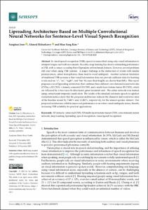 Lipreading Architecture Based on Multiple Convolutional Neural Networks for Sentence-Level Visual Speech Recognition