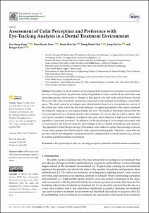 Assessment of Color Perception and Preference with Eye-Tracking Analysis in a Dental Treatment Environment