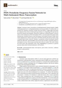 PF2N: Periodicity–Frequency Fusion Network for Multi-Instrument Music Transcription