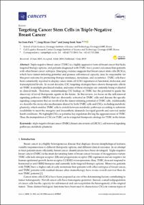 Targeting Cancer Stem Cells in Triple-Negative Breast Cancer