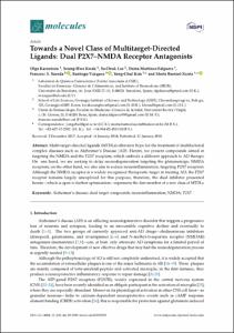 Towards a Novel Class of Multitarget-Directed Ligands: Dual P2X7-NMDA Receptor Antagonists