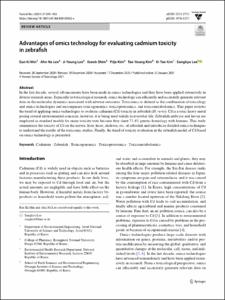 Advantages of omics technology for evaluating cadmium toxicity in zebrafish