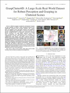 GraspClutter6D: A Large-Scale Real-World Dataset for Robust Perception and Grasping in Cluttered Scenes