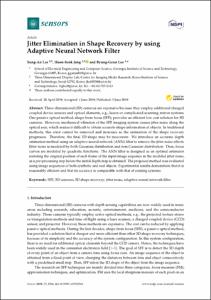Jitter elimination in shape recovery by using adaptive neural network filter