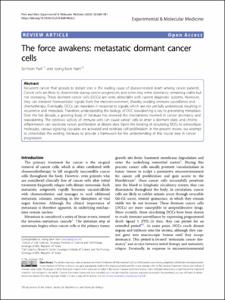 The force awakens: metastatic dormant cancer cells.