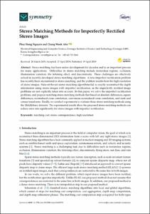 Stereo Matching Methods for Imperfectly Rectified Stereo Images