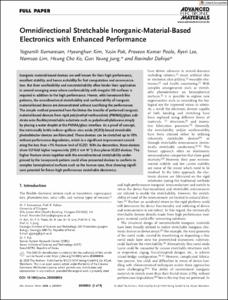 Omnidirectional Stretchable Inorganic-Material-Based Electronics with Enhanced Performance