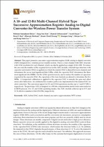 A 10- and 12-Bit multi-channel hybrid type successive approximation register analog-to-digital converter for wireless power transfer system