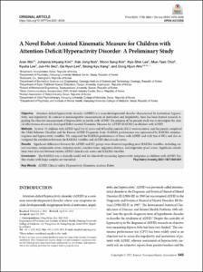 A Novel Robot-Assisted Kinematic Measure for Children with Attention-Deficit/Hyperactivity Disorder: A Preliminary Study.