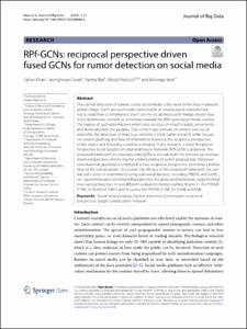 RPf-GCNs: reciprocal perspective driven fused GCNs for rumor detection on social media