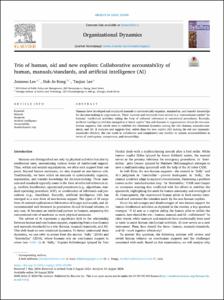 Trio of human, old and new copilots: Collaborative accountability of human, manuals/standards, and artificial intelligence (AI)