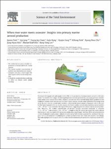 When river water meets seawater: Insights into primary marine aerosol production