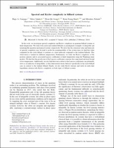 Spectral and Krylov complexity in billiard systems