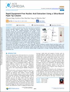 Rapid Equipment-Free Nucleic Acid Extraction Using a Silica-Based Pipet Tip Column