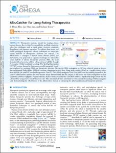 AlbuCatcher for Long-Acting Therapeutics