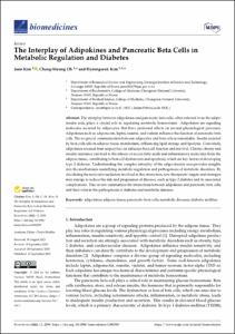 The Interplay of Adipokines and Pancreatic Beta Cells in Metabolic Regulation and Diabetes