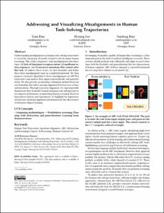 Addressing and Visualizing Misalignments in Human Task-Solving Trajectories