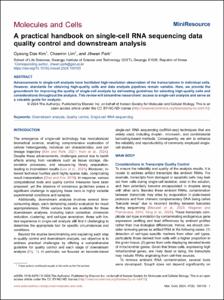 A practical handbook on single-cell RNA sequencing data quality control and downstream analysis