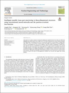 Intelligent metallic loose part monitoring in three-dimensional structures using convolutional neural networks and the position-invariant loss function