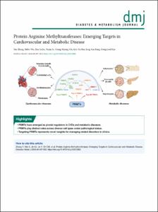 Protein Arginine Methyltransferases: Emerging Targets in Cardiovascular and Metabolic Disease