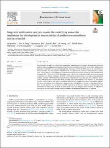 Integrated multi-omics analysis reveals the underlying molecular mechanism for developmental neurotoxicity of perfluorooctanesulfonic acid in zebrafish
