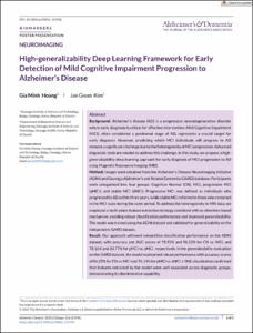 High-generalizability Deep Learning Framework for Early Detection of Mild Cognitive Impairment Progression to Alzheimer's Disease