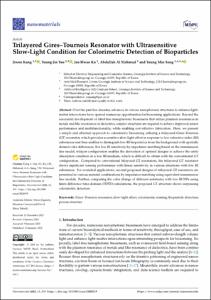 Trilayered Gires-Tournois Resonator with Ultrasensitive Slow-Light Condition for Colorimetric Detection of Bioparticles