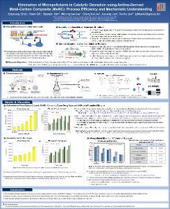 Elimination of Micropollutants in Catalytic Ozonation using Aniline-Derived Metal-Carbon Composite (MeNC): Process Efficiency and Mechanistic Understanding