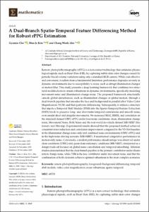 A Dual-Branch Spatio-Temporal Feature Differencing Method for Robust rPPG Estimation