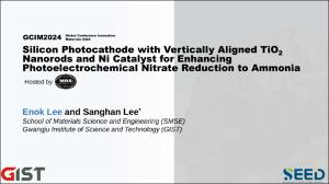 Silicon photocathode with vertically aligned TiO2 nanorods and Ni catalysts for enhancing Photoelectrochemical nitrate reduction to ammonia