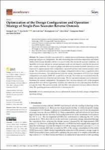 Optimization of the Design Configuration and Operation Strategy of Single-Pass Seawater Reverse Osmosis