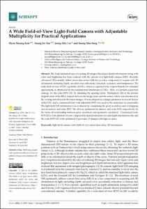 A Wide Field-of-View Light-Field Camera with Adjustable Multiplicity for Practical Applications