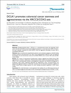 DCLK1 promotes colorectal cancer stemness and aggressiveness via the XRCC5/COX2 axis