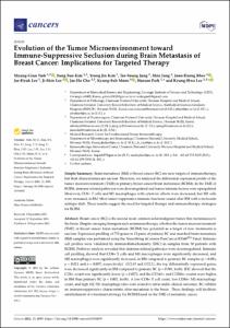 Evolution of the Tumor Microenvironment toward Immune-Suppressive Seclusion during Brain Metastasis of Breast Cancer: Implications for Targeted Therapy