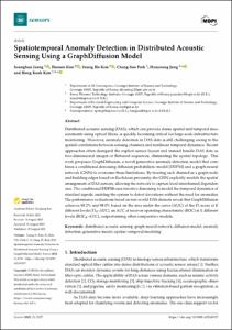 Spatiotemporal Anomaly Detection in Distributed Acoustic Sensing Using a GraphDiffusion Model